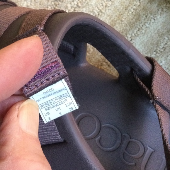 Like New: Chaco Women's Chillos Sport Sandal Sparrow | Brown Size 8 - Picture 13 of 16